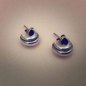 James Avery Sterling Silver Hoop Earrings